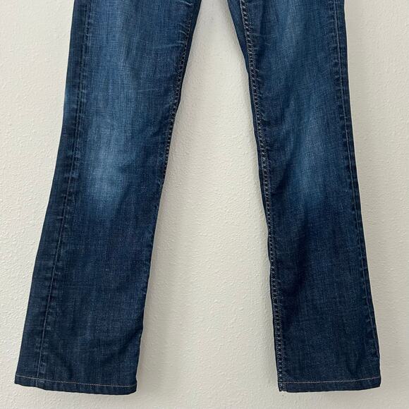 Banana Republic low rise straight leg denim jeans classic y2K style normcore 27 - Picture 5 of 10